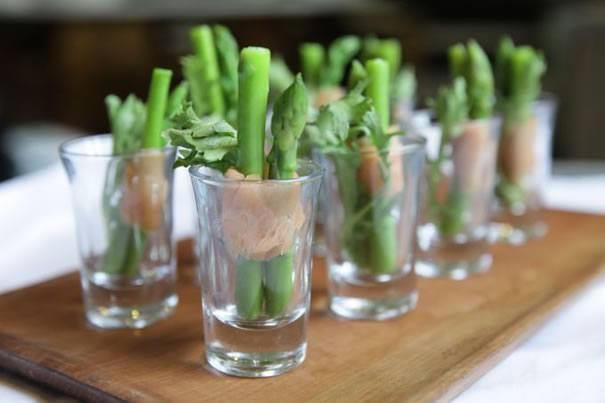 Asparagus with Frizzled Shallots