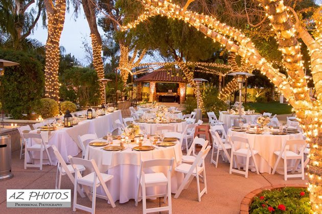 bella rose estate outdoor reception