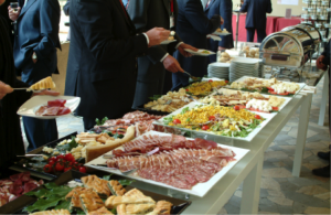 Catering business meetings is a great way to help make the event go as smooth as possible.
