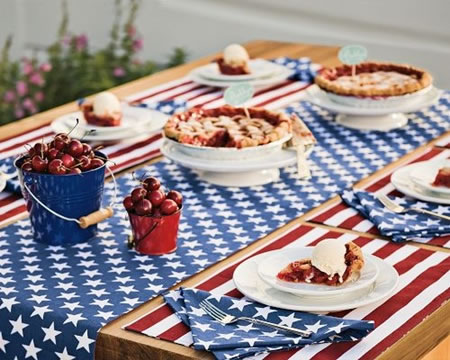 Cherry Pie 4th Of July decor