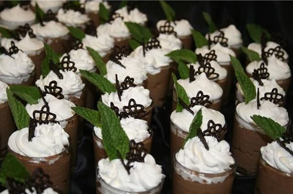 chocolate mousse cups