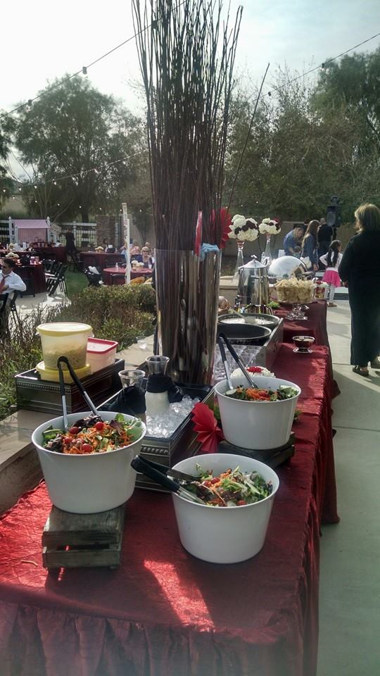 Circus theme wedding entree table