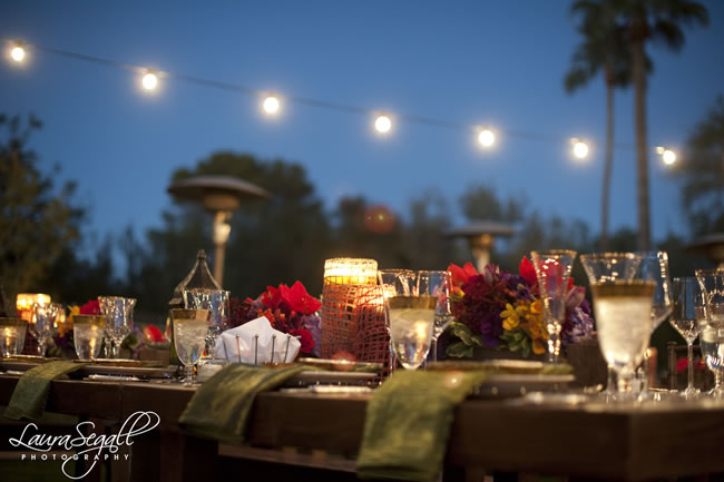 evening wedding reception phoenix