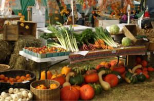 the farmer's market is a great way for people to find organic food that is inexpensive