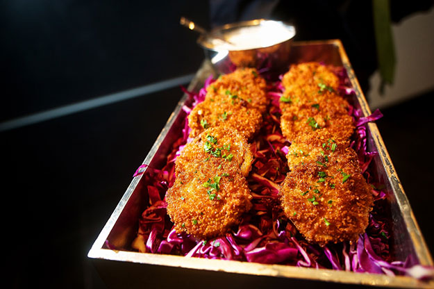 New Years Eve fried green tomatos