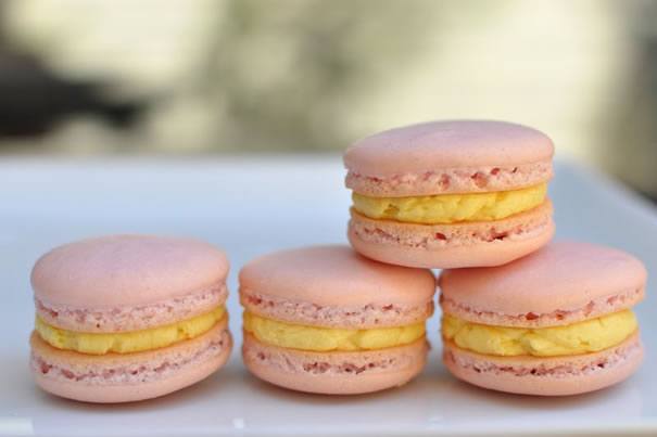 Passion Fruit Macarons