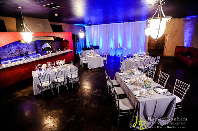 special lighting event catering