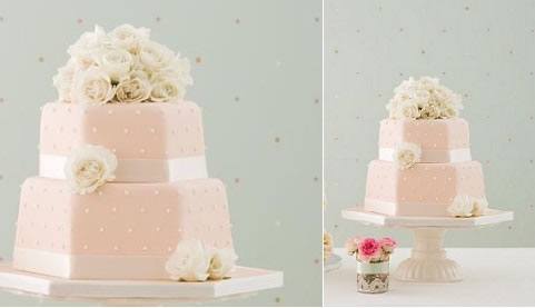 Uniquely Shaped Wedding Cakes