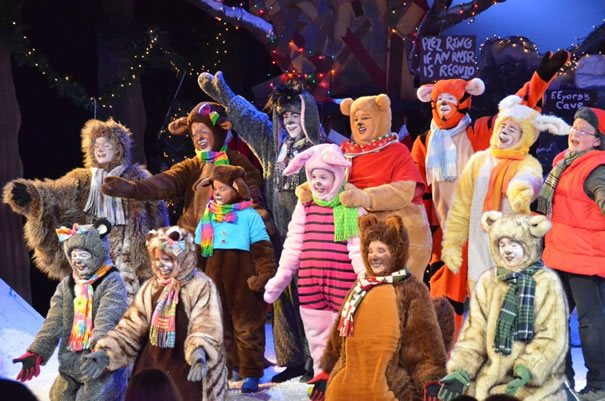 winnie the pooh christmas valley youth theatre